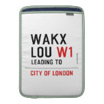 WAKX LOU  MacBook Air sleeves