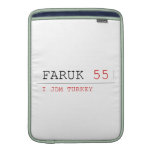 FARUK  MacBook Air sleeves