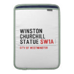 WINSTON CHURCHILL STATUE  MacBook Air sleeves