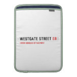 Westgate Street  MacBook Air sleeves