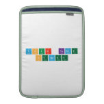 Your Name Street  MacBook Air sleeves