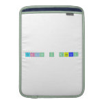 carlos y delia  MacBook Air sleeves