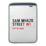 Sam Mhazo Street  MacBook Air sleeves