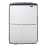 I think luv inspires science its all chemistry  MacBook Air sleeves