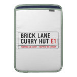 Brick Lane  Curry Hut  MacBook Air sleeves