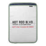 Hot Rod Blvd.  MacBook Air sleeves