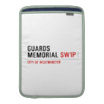 guards memorial  MacBook Air sleeves