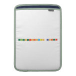Electroforesis Capilar  MacBook Air sleeves