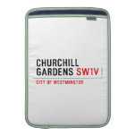 churchill gardens  MacBook Air sleeves