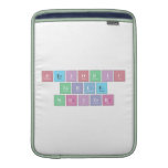 Periodic
 Table
 Writer  MacBook Air sleeves