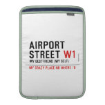AIRPORT Street  MacBook Air sleeves