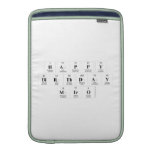 Happy
 Birthday
 Miro  MacBook Air sleeves
