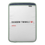rainbow twinkle  MacBook Air sleeves