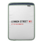 Lennon Street  MacBook Air sleeves