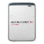 Silly Billy Street  MacBook Air sleeves