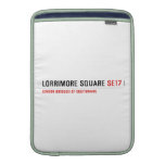 Lorrimore Square  MacBook Air sleeves