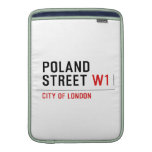 Poland Street  MacBook Air sleeves