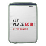 Ely Place  MacBook Air sleeves