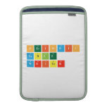 Periodic
 Table
 Writer  MacBook Air sleeves
