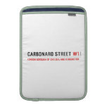 Carbonaro street  MacBook Air sleeves