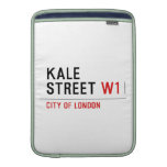 Kale Street  MacBook Air sleeves