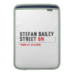 Stefan Bailey Street  MacBook Air sleeves