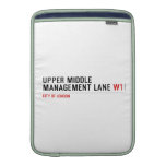 Upper Middle Management Lane  MacBook Air sleeves