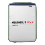 mertöznur  MacBook Air sleeves