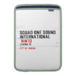 SQUAD ONE SOUND INTERNATIONAL   MacBook Air sleeves