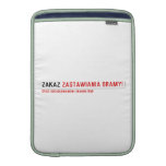 ZAKAZ  MacBook Air sleeves