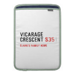 Vicarage Crescent  MacBook Air sleeves