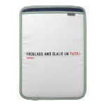 Froslass and glalie ln  MacBook Air sleeves