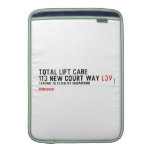 Total Lift Care 113 New Court Way  MacBook Air sleeves
