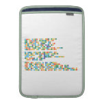 Write your own text using
  the chemical elements of
  the periodic table and
  download as free* PDF or
  PNG. From your name to 
 anything else you like!
  Check out the gallery for some
  creations by our visitors.
 
 A very simple algorithm is
  used to automatically select
  symbols: (bath becomes BaTh),
  add a '|' sign between symbols
  to force a break:
  (B|ath becomes BAtH).
 
 This is still a Beta version
  of the Periodic Table Writer, 
 if you run into any issues or think 
 of an additional feature let us know!
  You can now also download MyFunStudio's 
 Period Table font for use on your computer.  MacBook Air sleeves