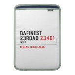 Dafinest 23road  MacBook Air sleeves