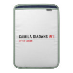 Camila Giadans  MacBook Air sleeves