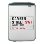 Kamren  Street  MacBook Air sleeves