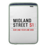 Midland Street  MacBook Air sleeves