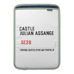 CASTLE  JULIAN ASSANGE    MacBook Air sleeves
