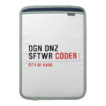 DGN DNZ SFTWR  MacBook Air sleeves