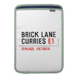 brick lane  curries  MacBook Air sleeves