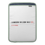 Lamborn Wilson Way  MacBook Air sleeves