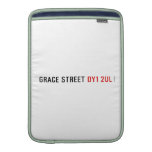 Grace street  MacBook Air sleeves