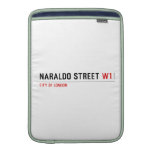 Naraldo Street  MacBook Air sleeves