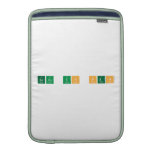 eres un peo  MacBook Air sleeves
