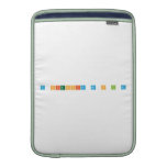 A CIENCIA M O L A  MacBook Air sleeves