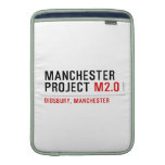 Manchester Project  MacBook Air sleeves