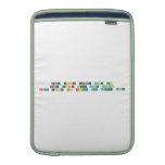 Never gonna give you up
 Never gonna let you down
 Never gonna run around and desert you  MacBook Air sleeves