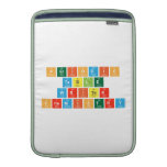 Periodic
 Table
 Writer
 Chemistry  MacBook Air sleeves