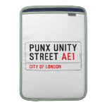 PuNX UNiTY Street  MacBook Air sleeves